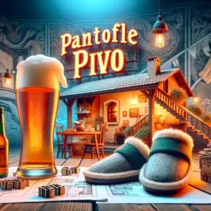 Pantofle Pivo